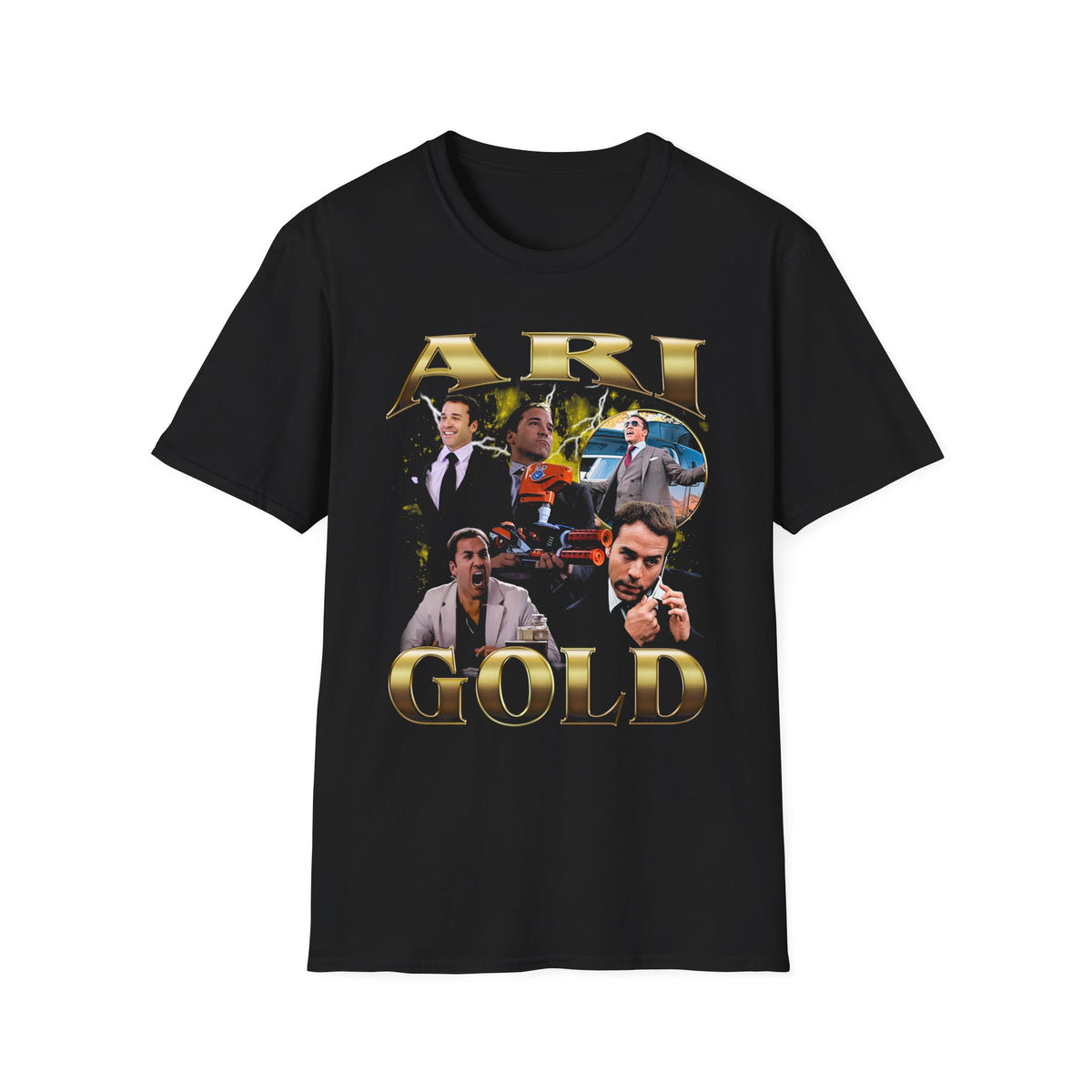 ari gold dress shirts Ari Gold wore the power suit but he wore it like a weapon, not a uniform. Sharp shoulders, bold shirts, and tonal ties. But never fully buttoned up. Tie askew. Collar undone
